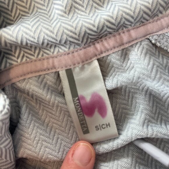 Womens Mondetta Grey Athletic Full Zip Jacket - S - Picture 7 of 7